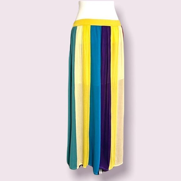 Rocks & Indigo Maxi Multicolored Skirt - Picture 2 of 7